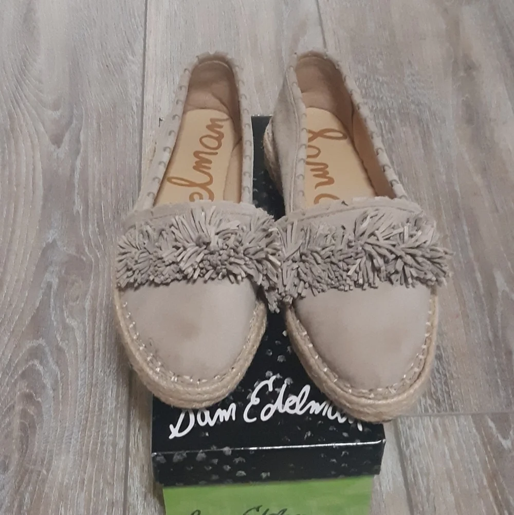 Sam Edelman Issa Flat Espadrilles Size 6